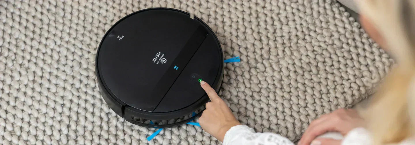 werking van een robotstofzuiger