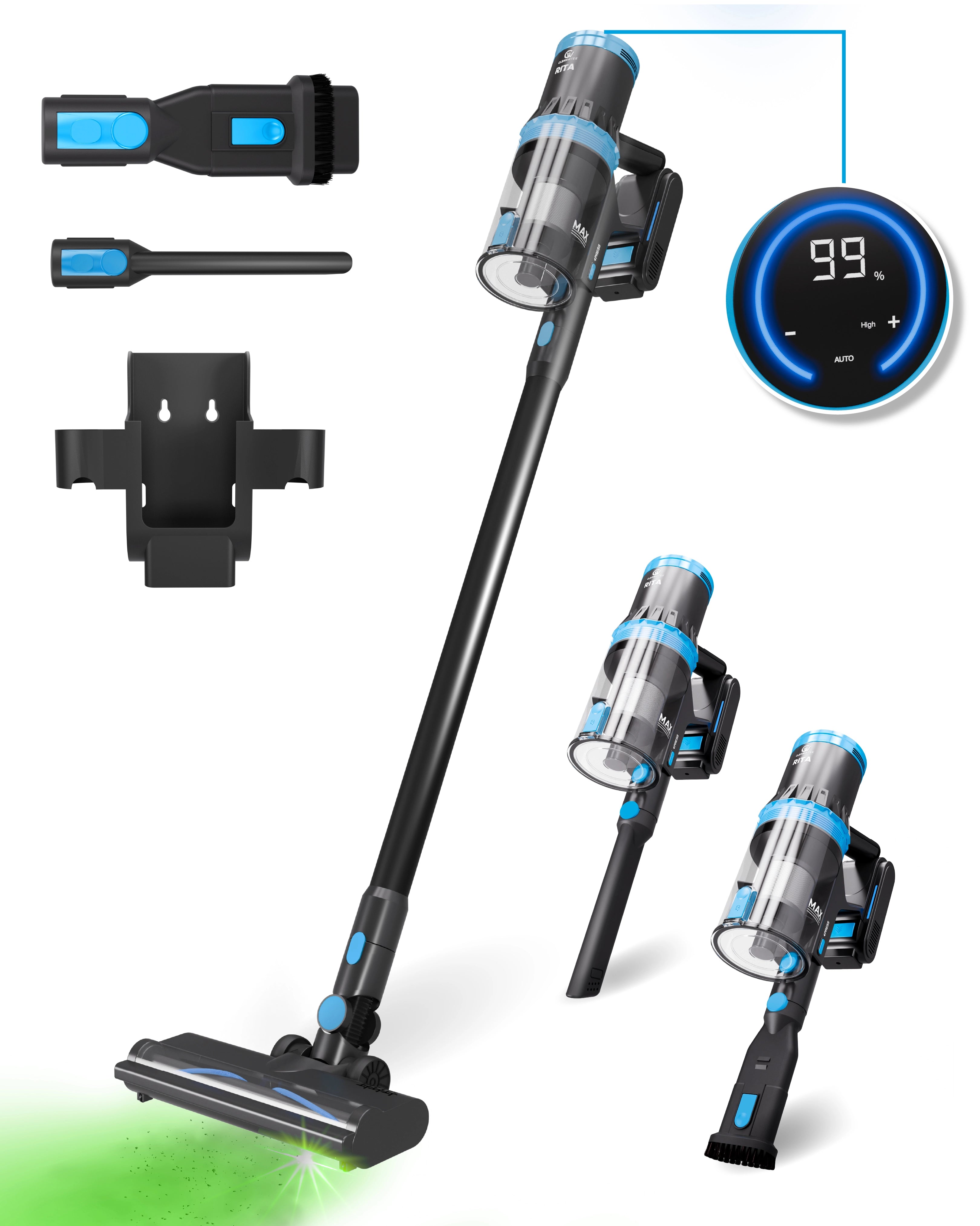 CleanWise Rita Steelstofzuiger