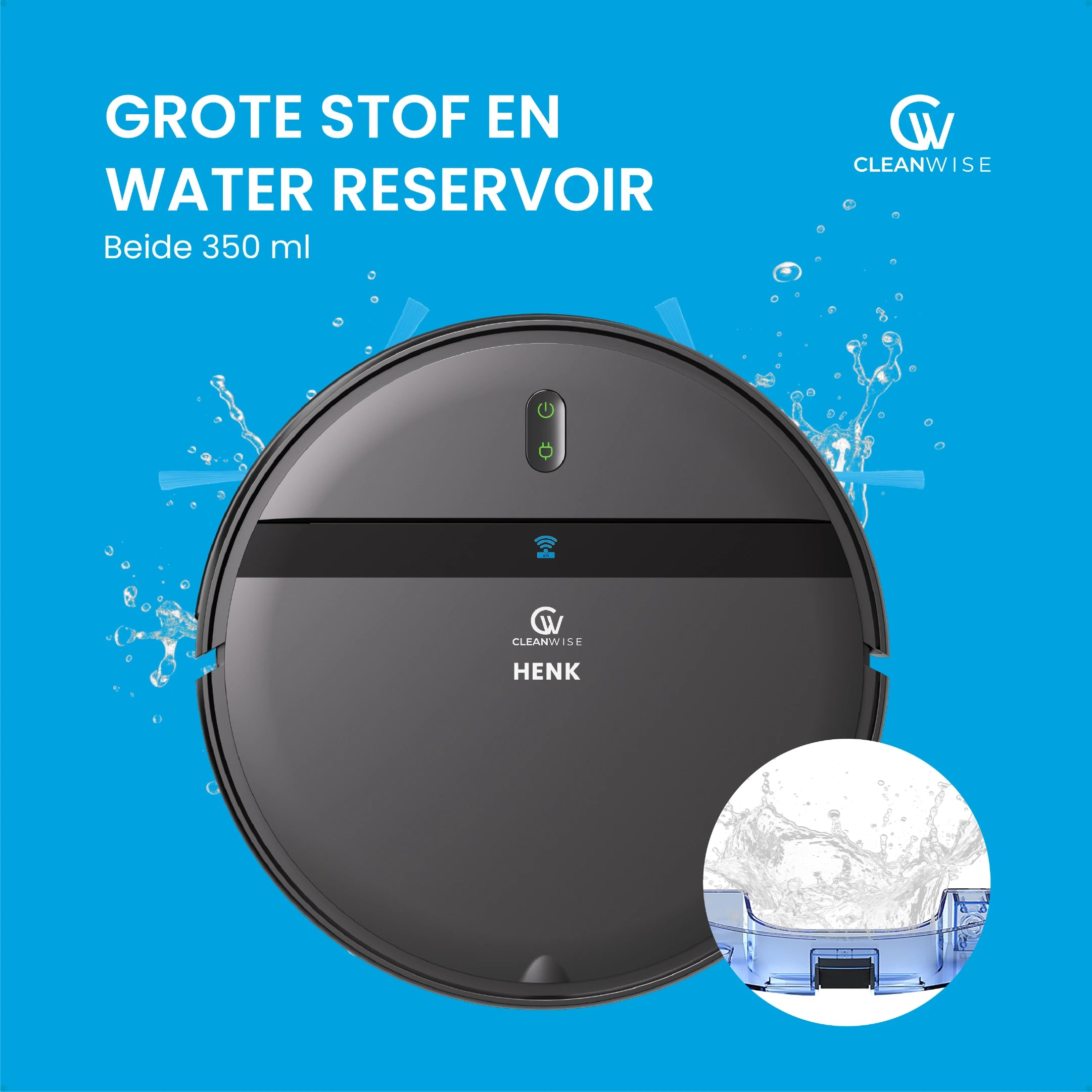 CleanWise Henk Robotstofzuiger