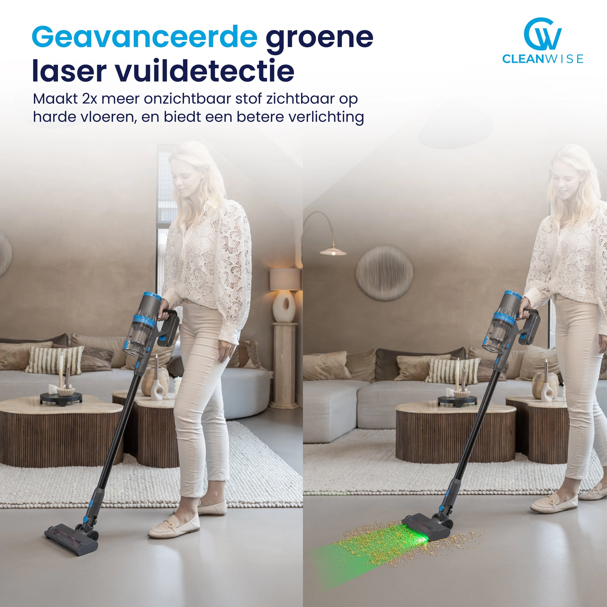 CleanWise Rita Steelstofzuiger