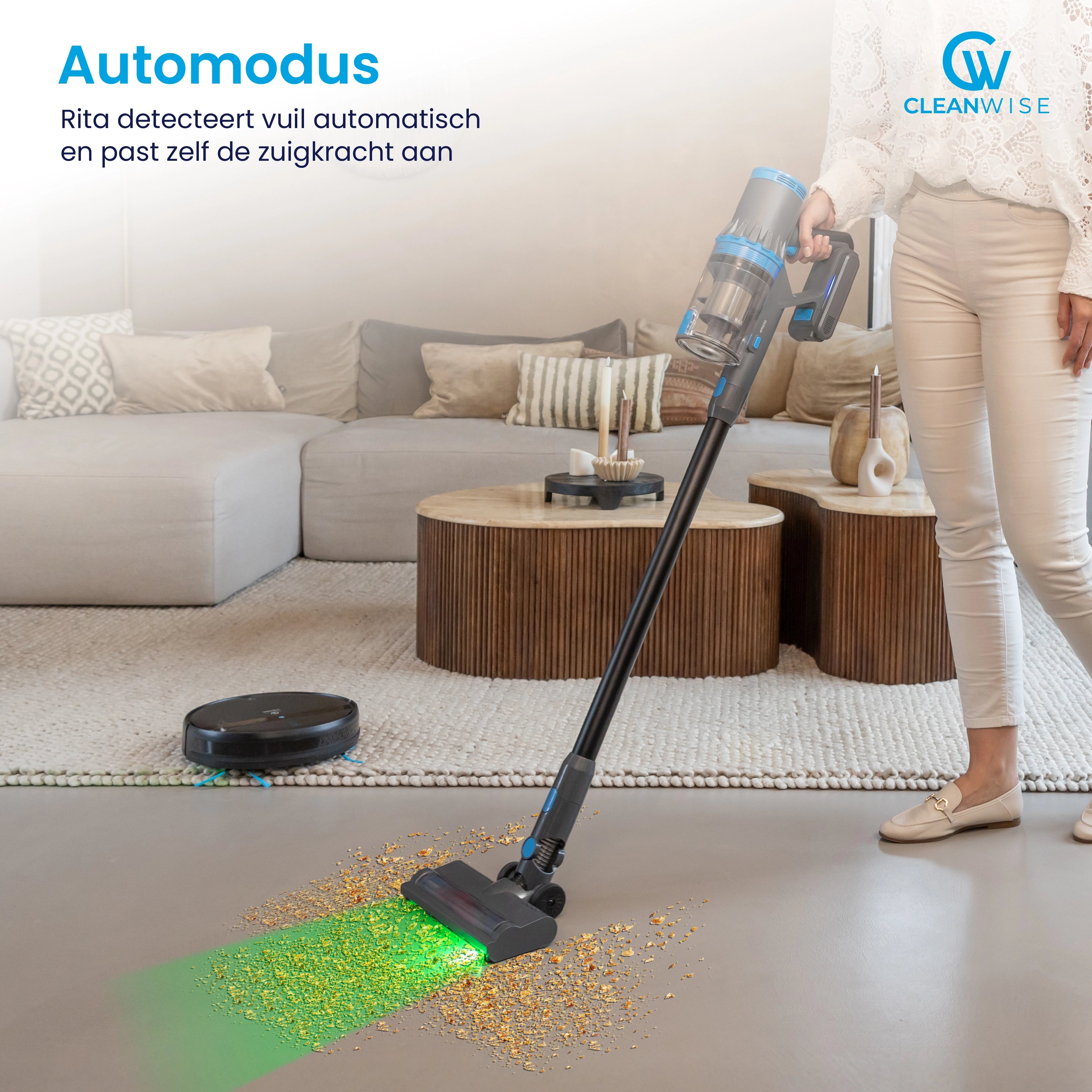 CleanWise Rita Steelstofzuiger