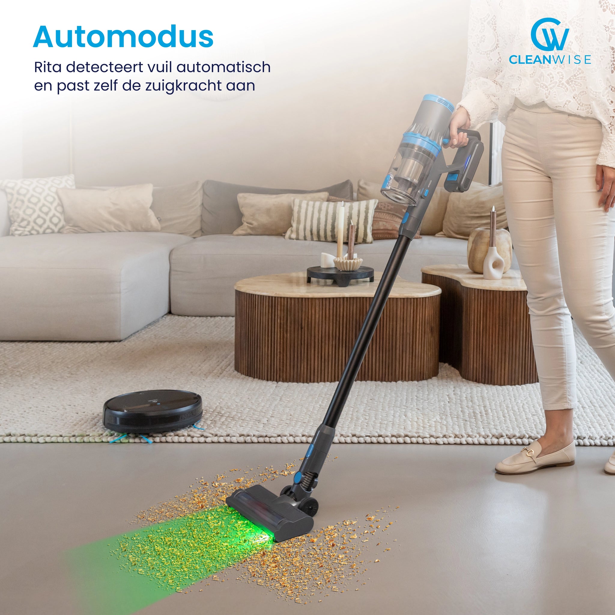 CleanWise Rita Steelstofzuiger